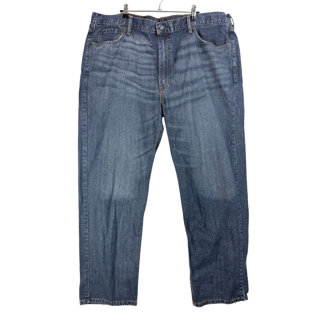 Levi Strauss 550 Mens Blue Denim Jeans Relaxed Fit Size‎ 42x31